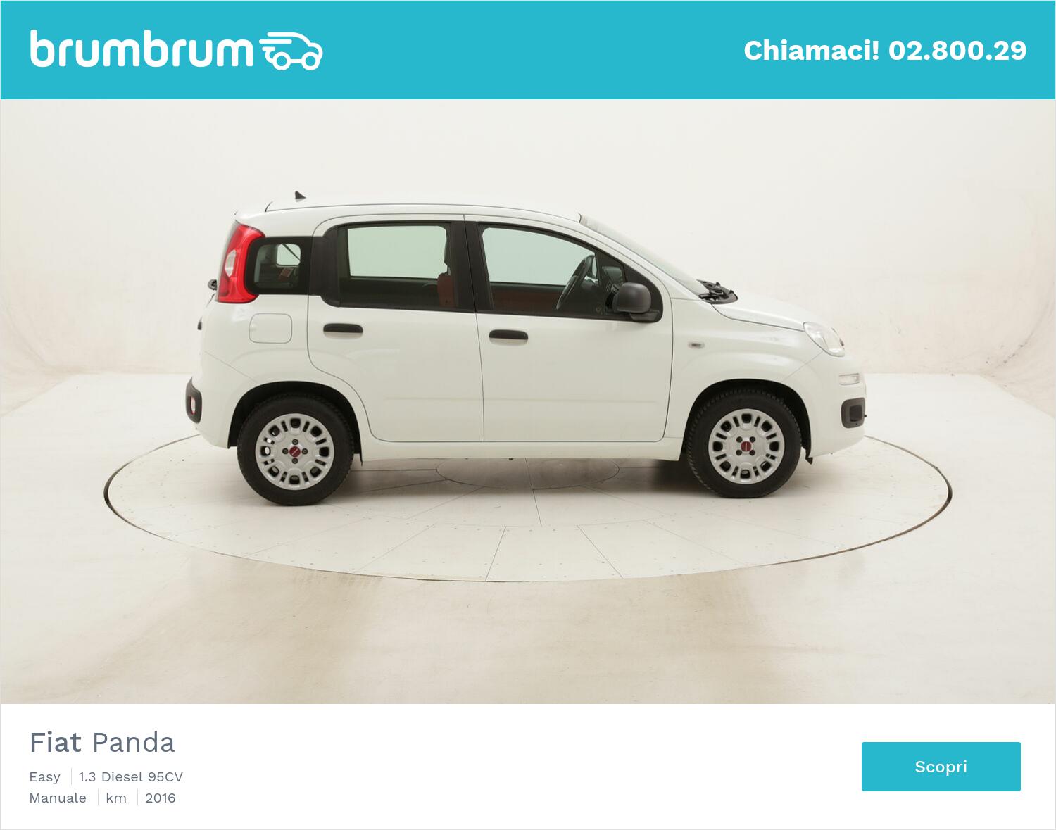 Fiat Panda Easy usata del 2016 con 75.486 km | brumbrum