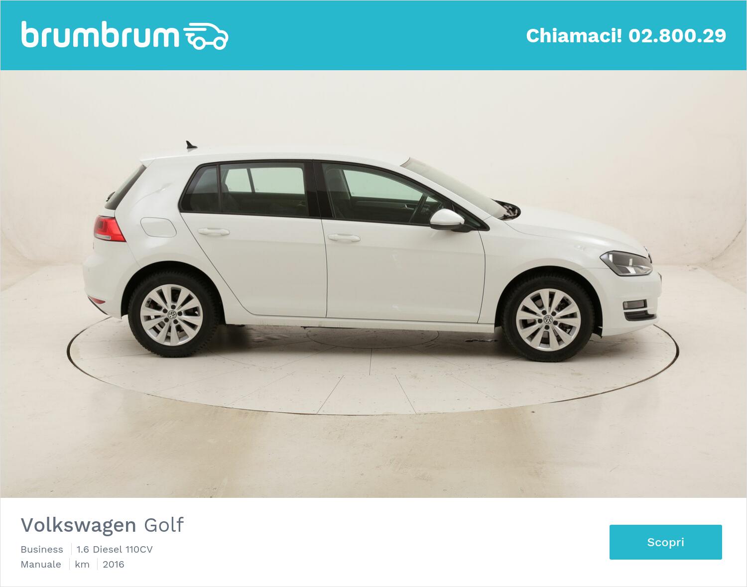 Volkswagen Golf Business usata del 2016 con 61.479 km | brumbrum