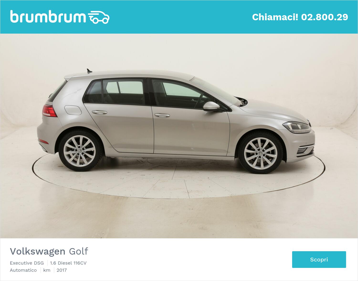 Volkswagen Golf Executive DSG usata del 2017 con 49.914 km | brumbrum