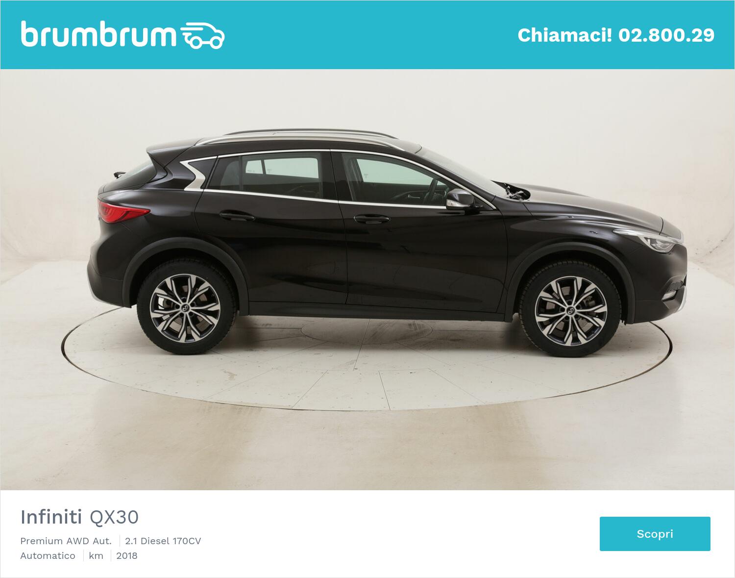 Infiniti QX30 Premium AWD Aut. usata del 2018 con 59.748 km | brumbrum