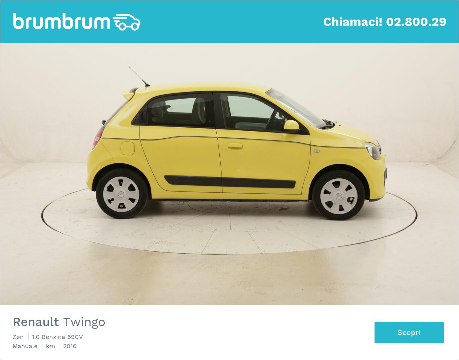 Renault Twingo Zen usata del 2016 con 40.983 km | brumbrum