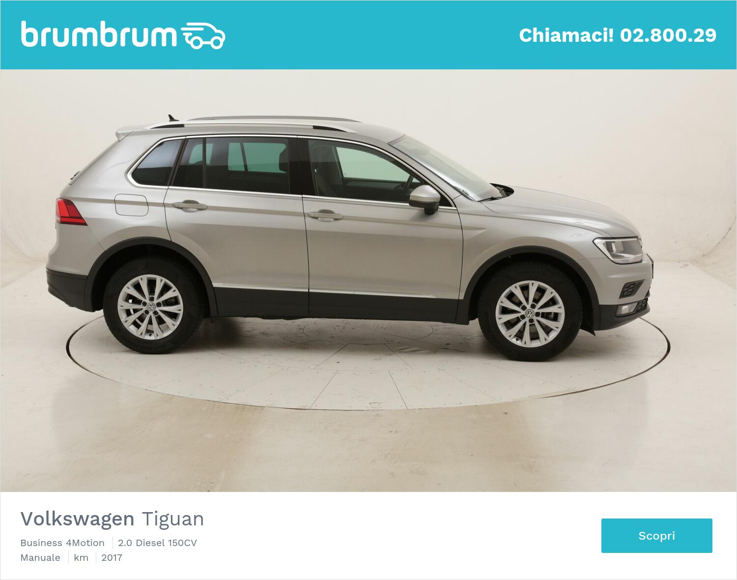 Volkswagen Tiguan Business 4Motion usata del 2017 con 60.025 km | brumbrum