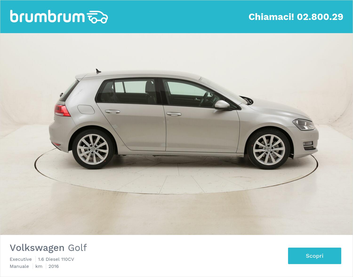 Volkswagen Golf Executive usata del 2016 con 73.209 km | brumbrum