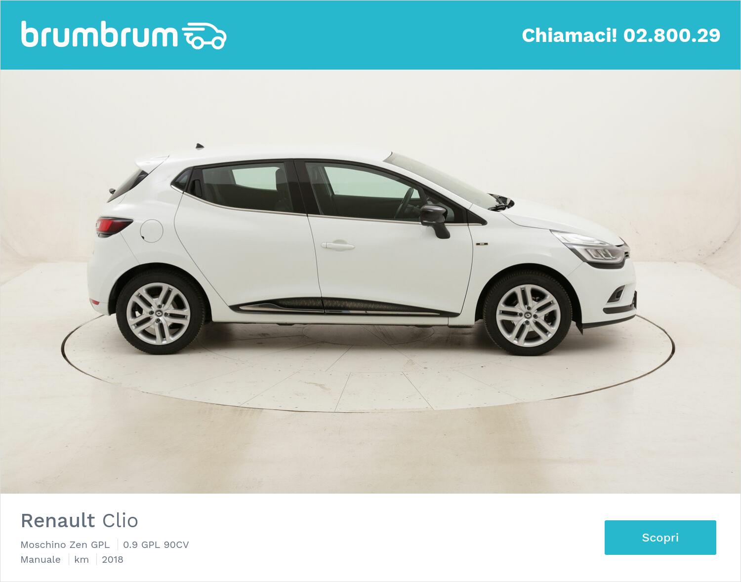 Renault Clio Moschino Zen Gpl Usata Del 2018 Con 55 299 Km Brumbrum