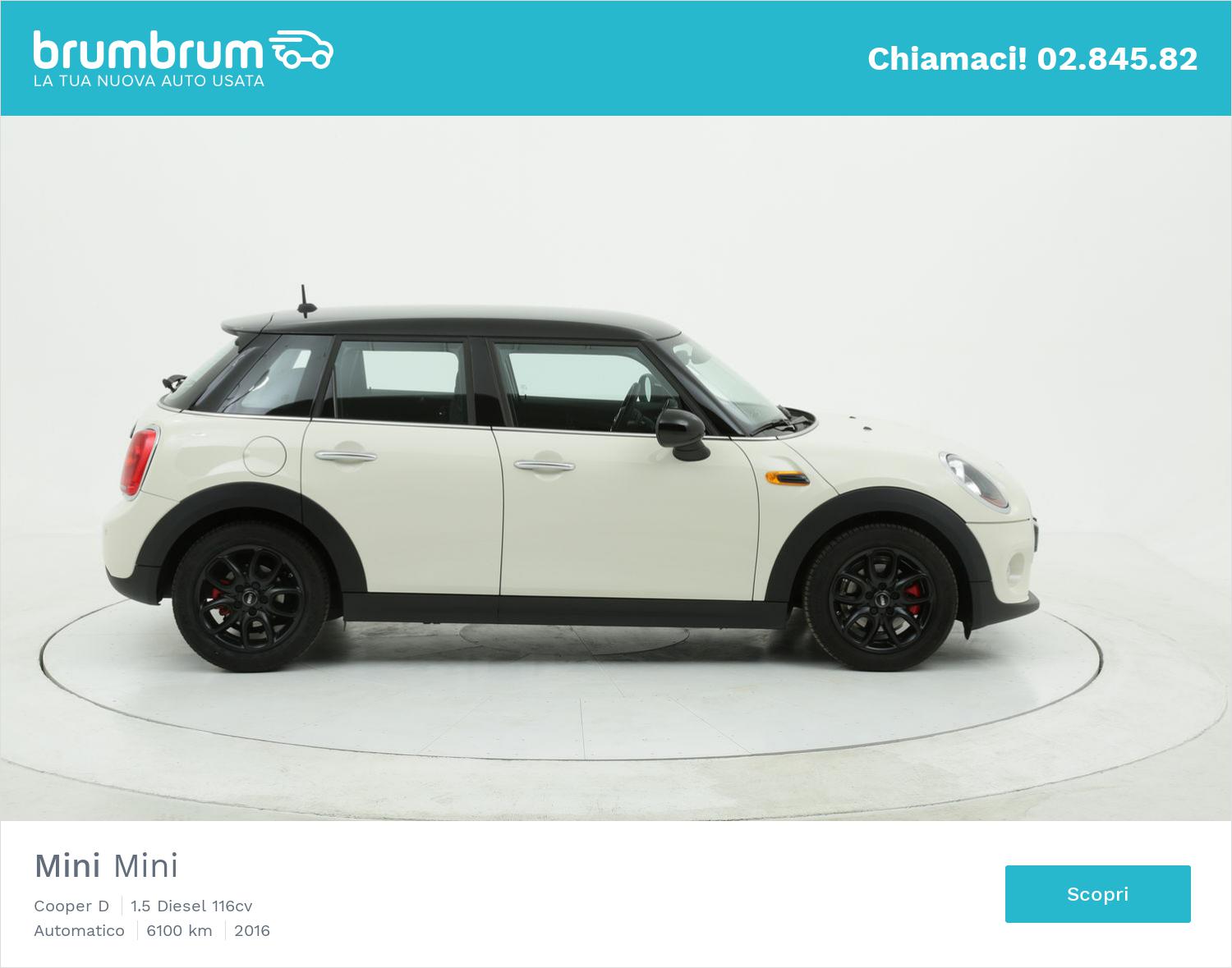 Mini Cooper D Usata Del 2016 Con 24251 Km Brumbrum