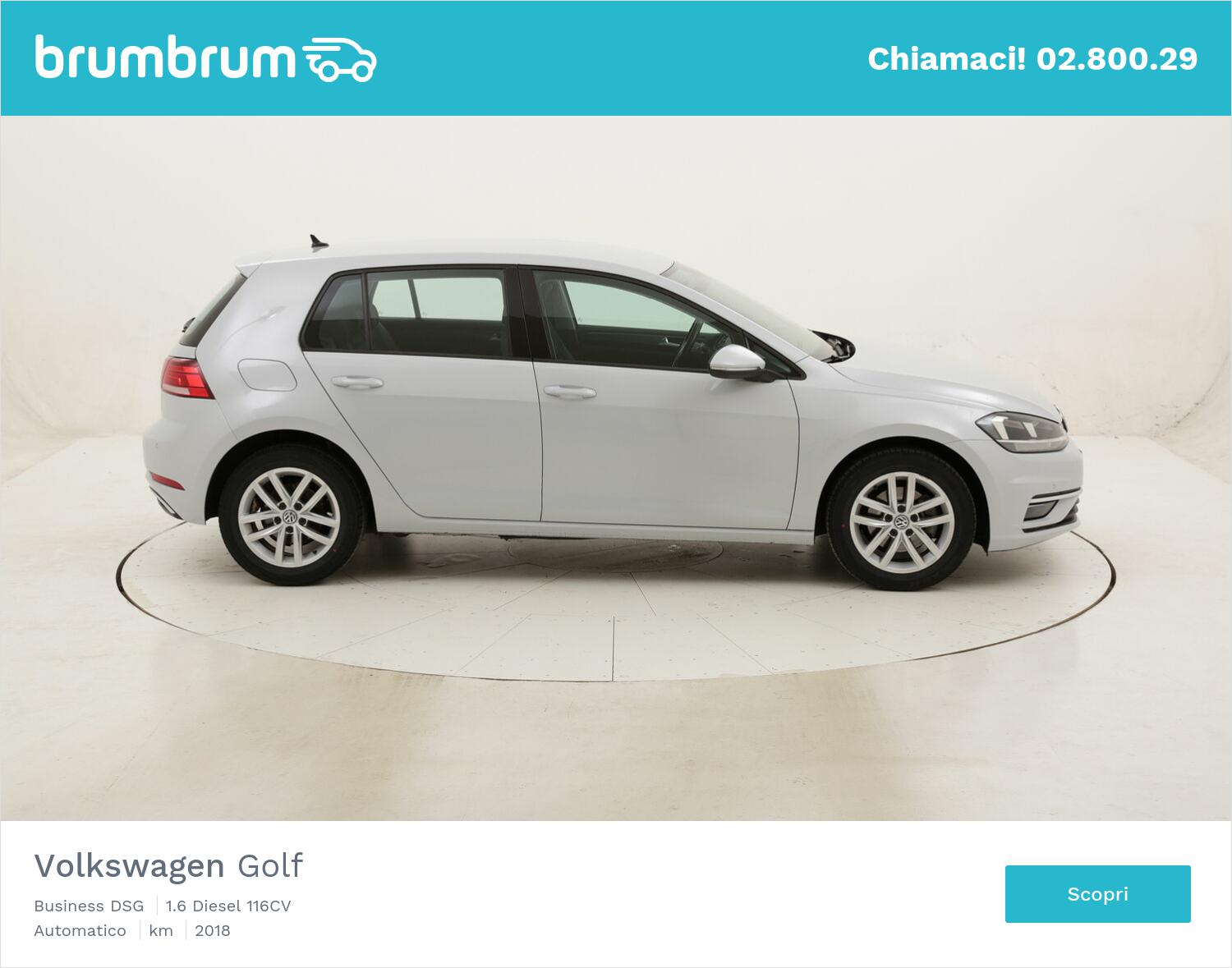 Volkswagen Golf Business DSG usata del 2018 con 89.759 km | brumbrum