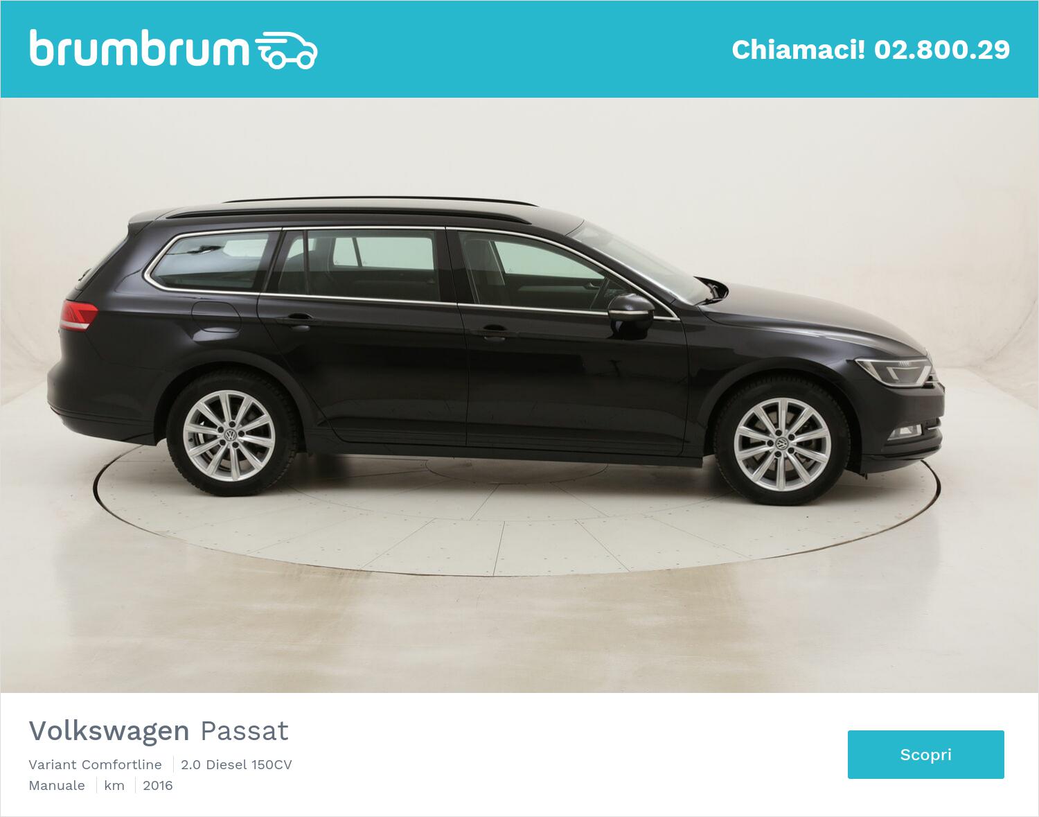 Volkswagen Passat Variant Comfortline usata del 2016 con 116.340 km | brumbrum